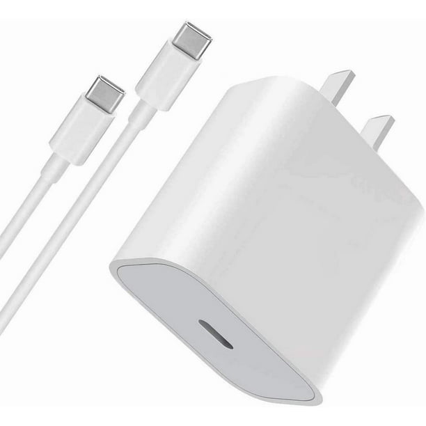 Google Pixel 4 XL/3a XL/3/2 18W USB C Fast Charger for 2020/2018 iPad Pro 12.9 Gen 4/3 PD Wall Charger with USB C to USB C Charging Cable iPad Air 4 iPad Pro 11 Gen 2/1 Samsung Galaxy S20/S10/S9